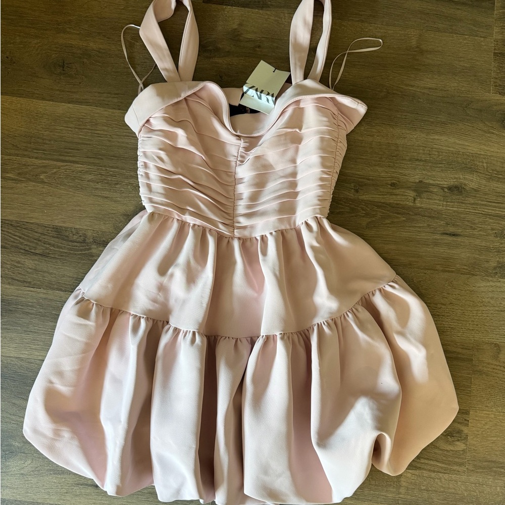 Elegant Pink Women Dress